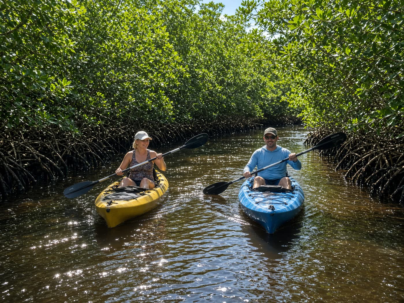 10:00am Mangroves & Midnight Pass Beach Kayak Tour