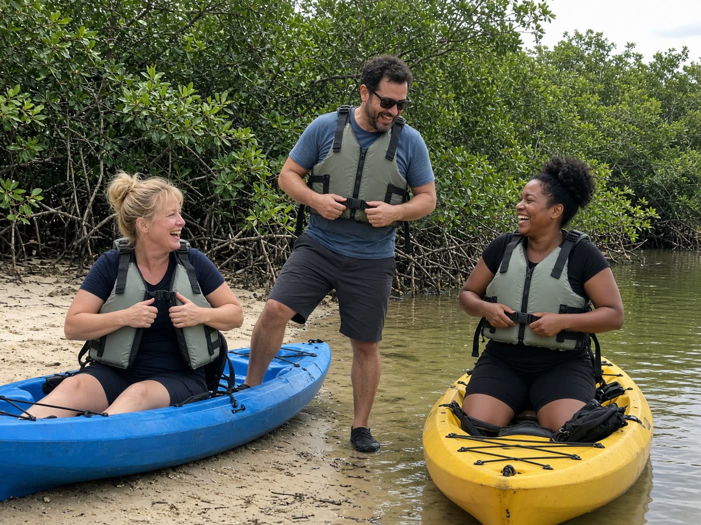 10:00am Mangroves & Midnight Pass Beach Kayak Tour