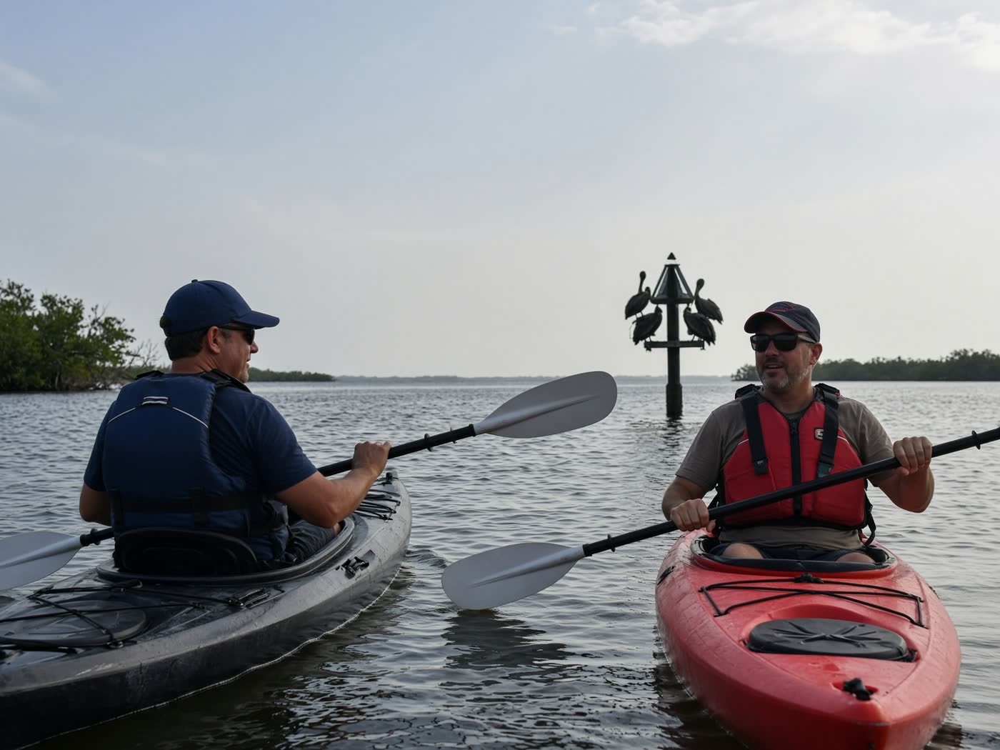 12:30pm Mangroves & Midnight Pass Beach Kayak Tour