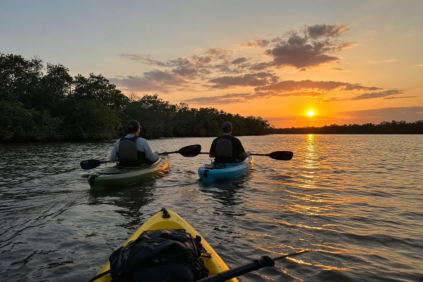 10:00am Mangroves & Midnight Pass Beach Kayak Tour